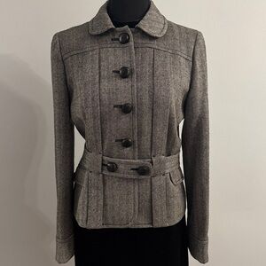 J. Crew Charcoal Wool Blazer